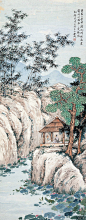 近现代画家金城(1878-1926)先生的山水画