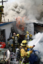 全部尺寸 | Los Angeles Firefighters Battle a Reseda House Blaze; Multiple Injuries | Flickr - 相片分享！