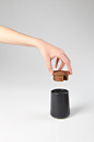 Nomu Carafe : NOMU means to drink in Japanese and the form is inspired mainly by the delicacy of Japanese pottery, which consist to create a simple, functional and aesthetic piece.NOMU gives a nice interaction with the user thanks to its simplicity to ser