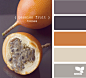 passion fruit tones