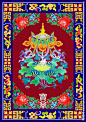 【吉祥八宝 —— 宝伞】
吉祥八宝之宝伞：古印度时，贵族、皇室成员出行时，以伞蔽阳，后演化为仪仗器具，寓意为至上权威。佛教以伞象征遮蔽魔障，守护佛法。藏传佛教亦认为，宝伞象征着佛陀教诲的权威。