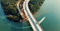 Aerial Photography of Concrete Bridge · Free Stock Photo