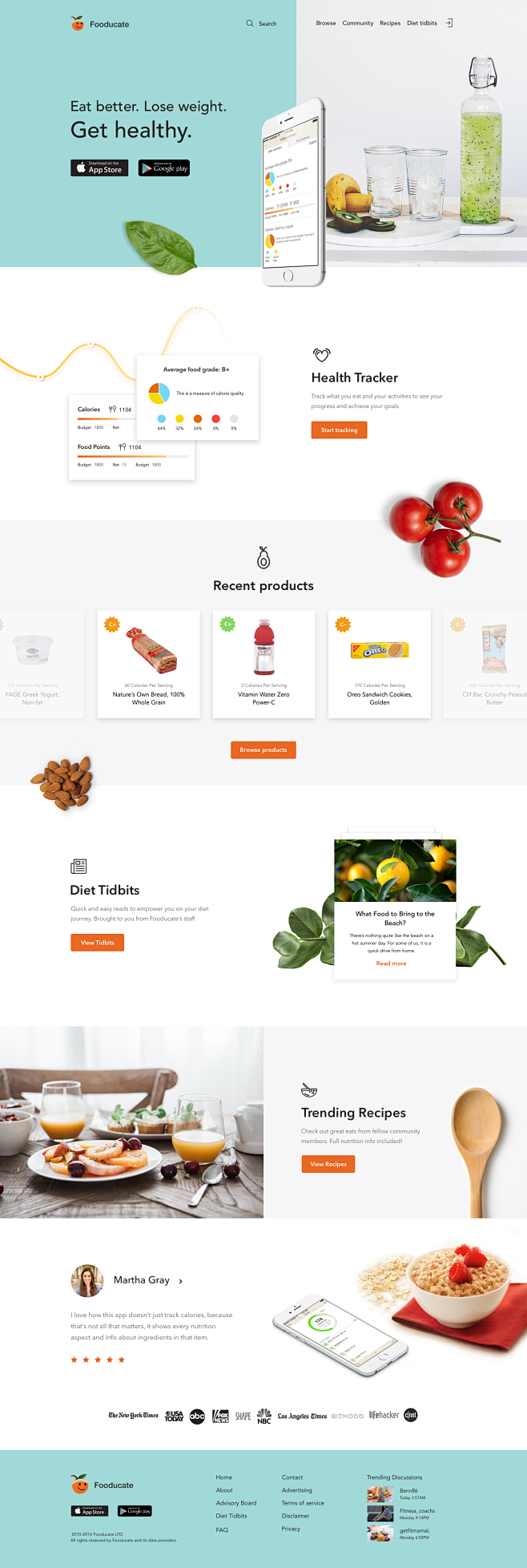 Fooducate redesign b...