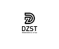 学LOGO-东中科技-科技公司品牌logo-多字母构成-上下排列-DZ