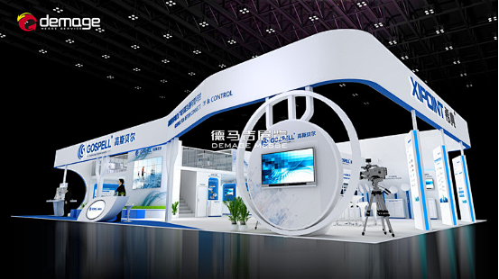 德马吉广州展览公司打造智能科技展台，助阵...