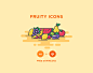 FREE - FRUITY ICONS : Free Fruity icons set Hope you like it. Enjoy!