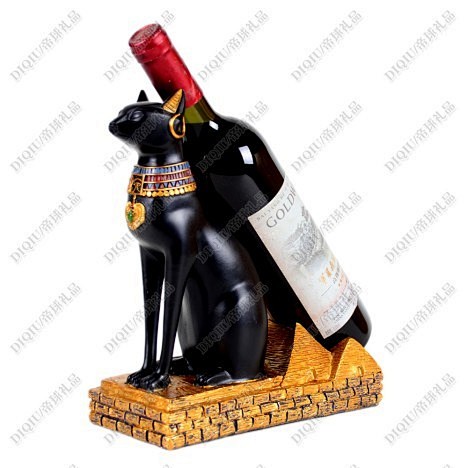 七宝儿 84204埃及猫神金字塔创意红酒...