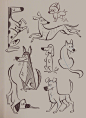 #插画狂想#【几百种搞怪狗狗的手绘表现形式】新年一定少不了以狗狗为主题的设计，如何表现狗狗的形态和外在，这些手绘涂鸦要收好哦