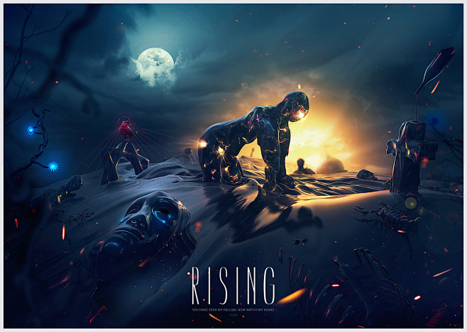 Rising : My new Art ...