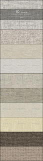 10 Tileable Canvas Textures/Patterns: 