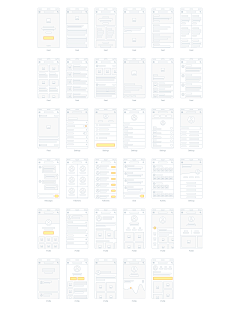 lwjlee采集到Wireframe & prototype