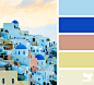 santorini color