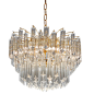 Chandelier with Solid Glass Rods 1