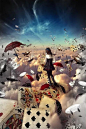 Create a Photo Manipulation of Alice in Wonderland : Learn how to this surreal photo manipulation of an Alice in Wonderland on amazing and surreal atmosphere with Photoshop. In this tutorial, you’ll learn how to create your amazing atmosphere and adventur