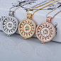 New 2016 rose gold interc hangeable necklace 35mm fashion necklace fit my 33mm coins crystal disc for frame pendant women gift