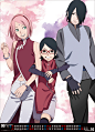 Tags: Anime, Studio Pierrot, Boruto, Boruto: Naruto the Movie Calendar 2017, NARUTO, Uchiha Sakura, Uchiha Sasuke