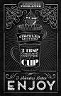 Starbucks - Home Brew Typographic Mural on Behance