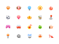 Icons for several channels