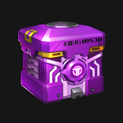 游戏UI图标设计ICON-科技风