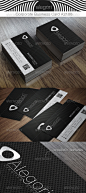 Corporate Business Card A2108 - Corporate Business Cards