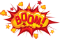 爆炸 boom 爆炸素材 png