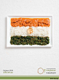 关于食品的平面海报 平面设计--创意图库 #采集大赛#