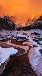 Sunrise Over Dream Lake - Rocky Mountain National Park, Colorado