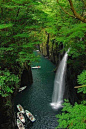 【图】高千穗瀑布 - 日本九州Takachiho falls - Kyushu, Japan (518×774)_kevin741963的收集_我喜欢网
