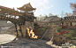 For Honor Marching Fire - Walled City, Jay-Paul Singh Mann Chaput : I was one of the environment artist on Walled City.  I joined the production of the map by the end to help out make it look good for the E3 2018 presentation.

- I did all of the battlefi