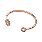 Effervescence 18ct Rose Gold & Diamond Cuff