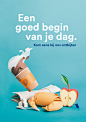 Dutch Railways : The Dutch Railways company wants to promote the consumption of their restaurants and cafes of their stations. In order to do it, they create flyers that encourage passengers to have breakfast on their way to work or to have dinner on thei