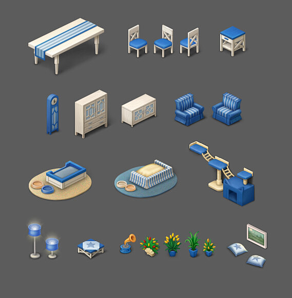 Isometric. Dinning R...