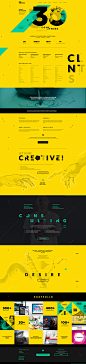 Pro Creation Website : Website for Interactive agency Pro Creation, + Illustrations and K-Visuals.Creative direction Bartek Michałowsky.