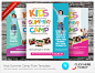 Kids Summer Camp Flyers : Kids Summer Camp Flyers

 Fresh new templates designed for kids summer activity event. Available in three design variations, these templates are fully editable (text, photo, color schemes).


 Spec...