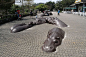 Hippo Sculptures, Taipei , Taiwan.