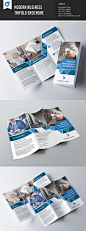 Modern Business Trifold - Corporate Brochures