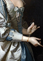 托马斯·赫德森，一个女人的肖像​​，也许伊丽莎白Aislabie斯塔德利皇家，约克夏（详细信息）1749