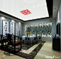 最新时尚中式餐厅装修效果图大全2013图片