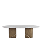 Envelope Dining Table - Shop Zanaboni for Borbonese online at Artemest