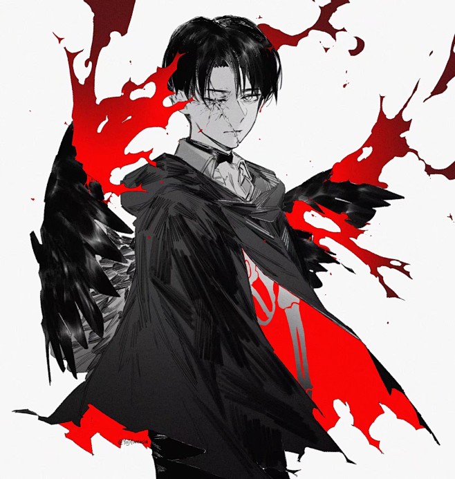 利威尔兵长二次元动漫美少年壁纸