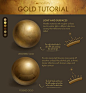 cosmos-kitty: Focusing on the topic of gold this... - How to Art