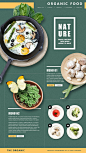 餐饮美食网页PSD模板Quality life web pages PSD template#041901_7 :  