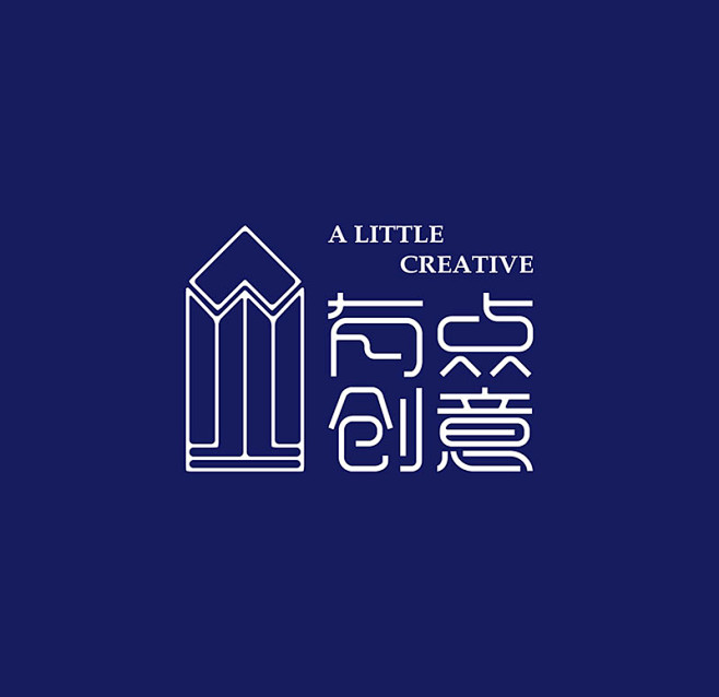 有点创意字体LOGO设计，商业设计