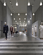 印际 - David Chipperfield x Valentino 罗马旗舰店 : 商店的概念结合了旧和新，以产生一种Palazzo的氛围，改变了纯粹的陈列室。