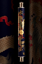 国馆酒—龙纹卷轴 : 国馆·文化中国，龙纹卷轴产品实拍图。