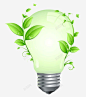 创意绿色节能灯泡高清素材 免费下载 设计图片 页面网页 平面电商 创意素材 png素材