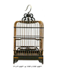 Chinese Bamboo Rosewood Square Decor Birdcage VS916 | eBay  Wow -good thing I didn't throw mine out!: 