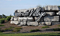 Metro Health signs by Valley City Sign - We love the look of this projects, those stones are beautiful!