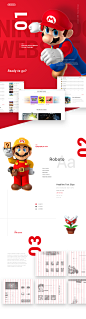 Nintendo Website Redesign