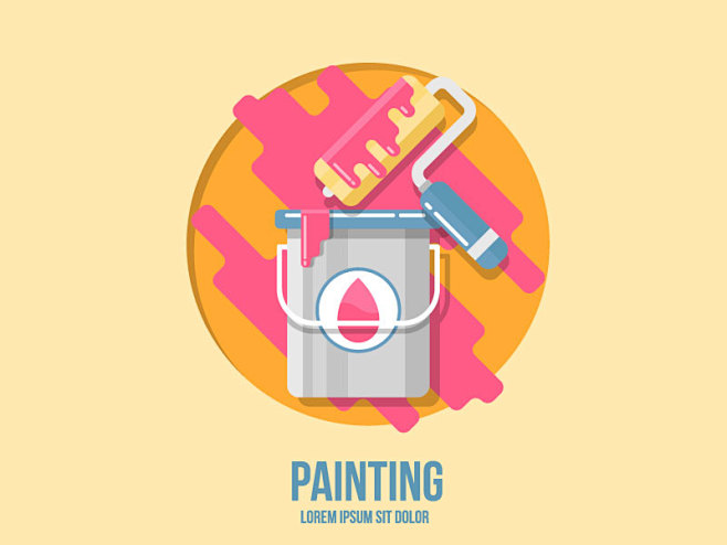 painting flat icon#i...